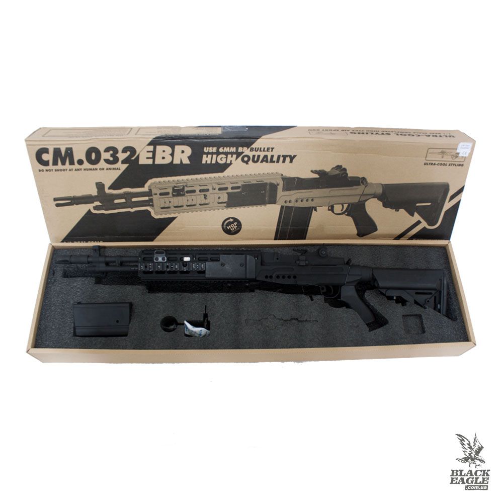 AEG Rifle CYMA M14 EBR Black